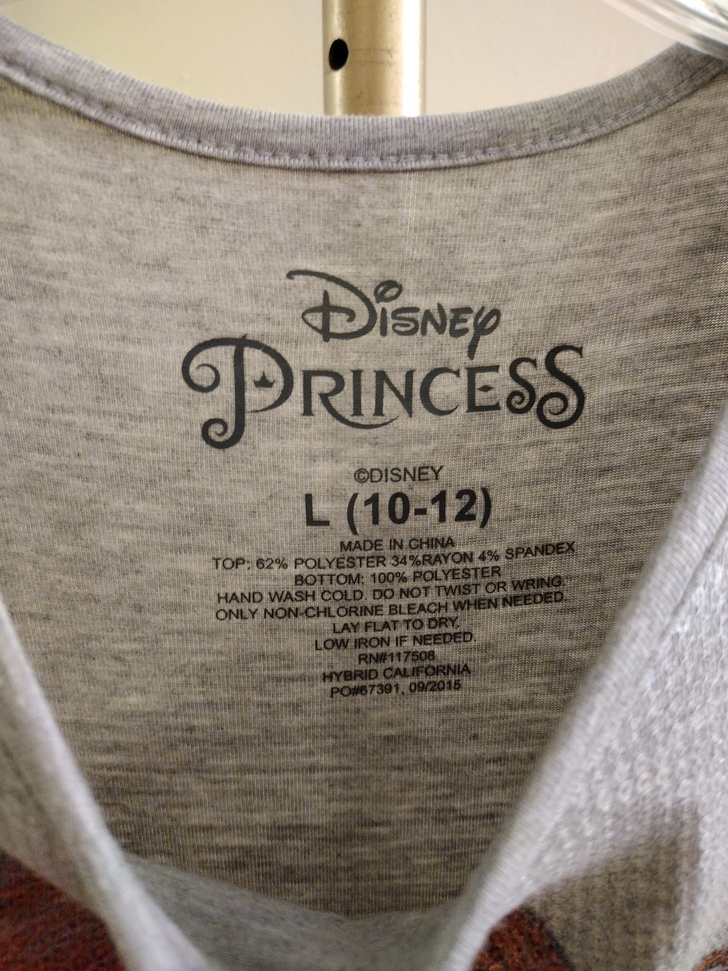 Disney Princess Girls Ariel Little Mermaid Dress Kids Girls Size - Large 10 / 12 Purple Gray Sequin Tulle