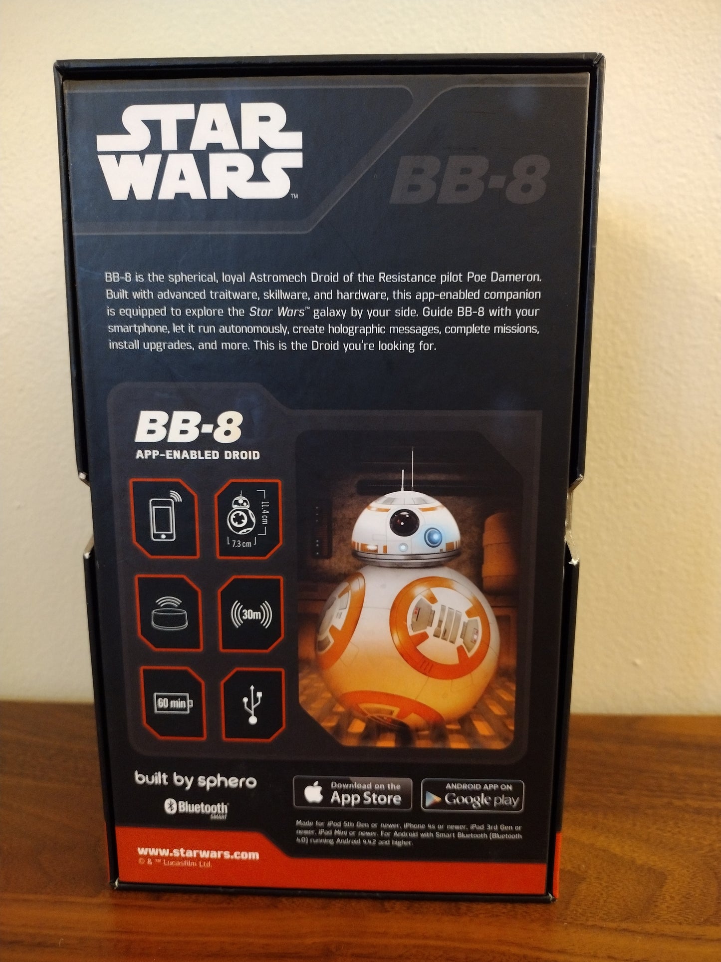 Sphero Star Wars BB-8 App Enabled Droid