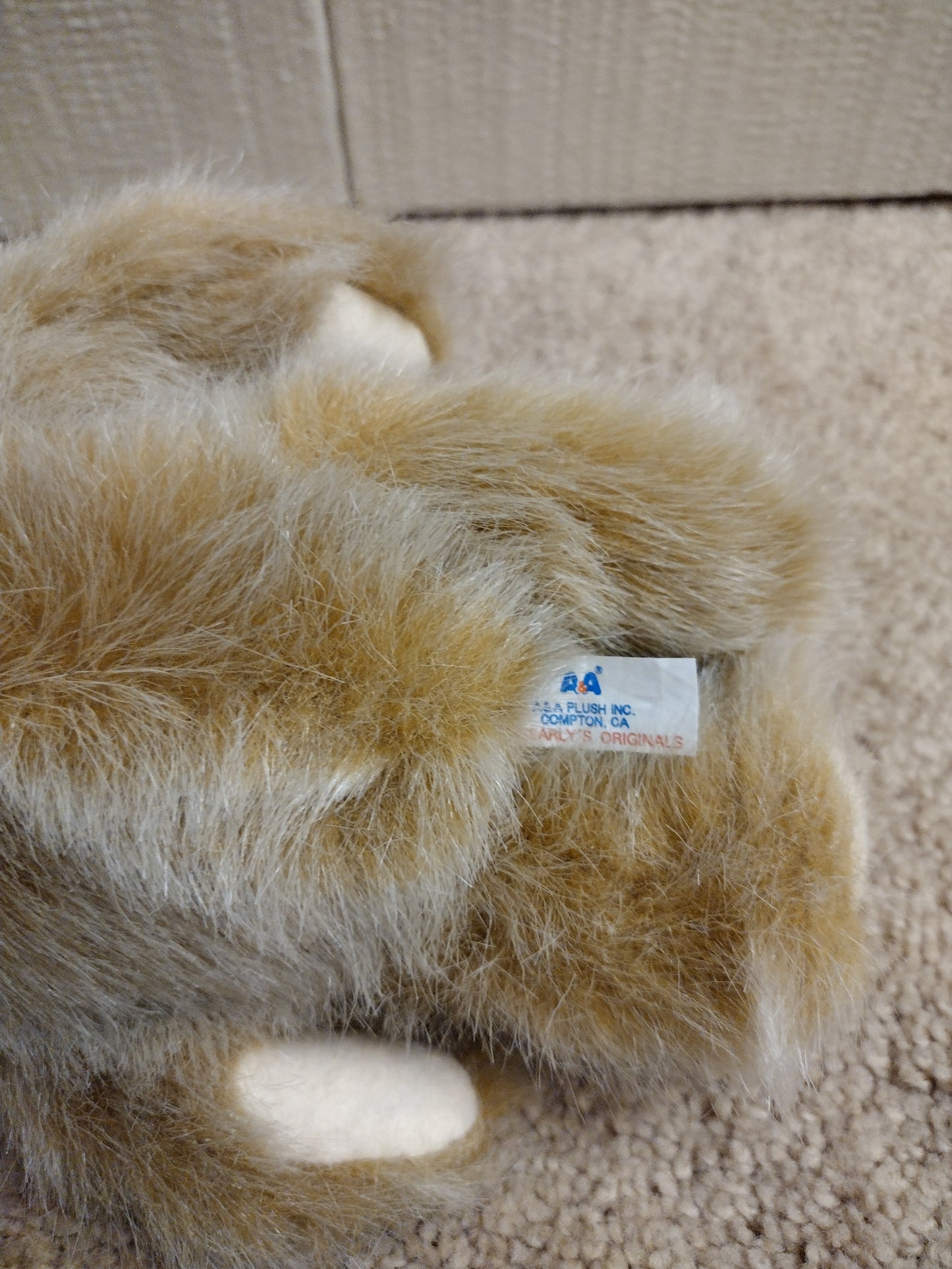 Kimbearly's Original's Sara - Ann Teddy Bear Plush Bubble's 9"