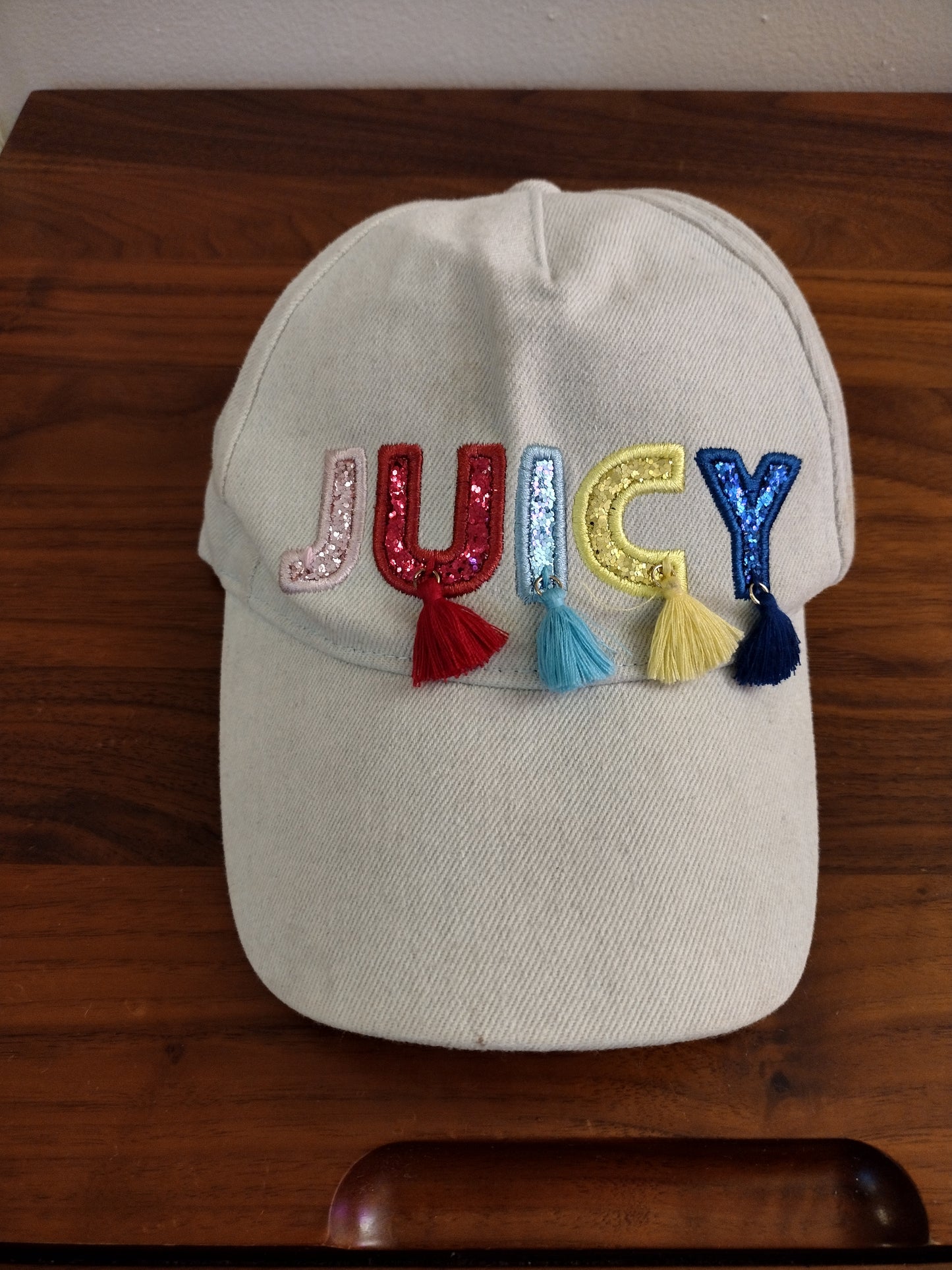 Juicy Couture Kid's Girl's Snap Back Baseball Cap