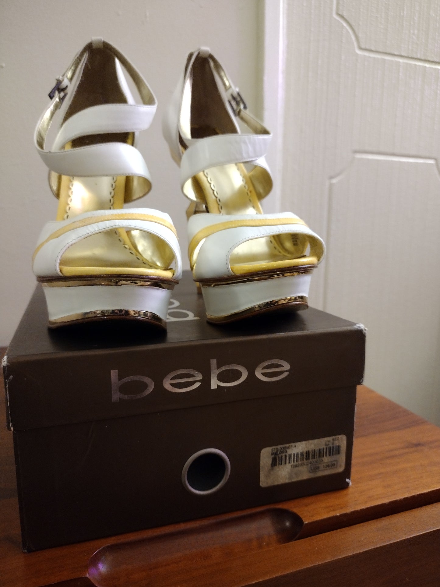 Bebe Leather Heels