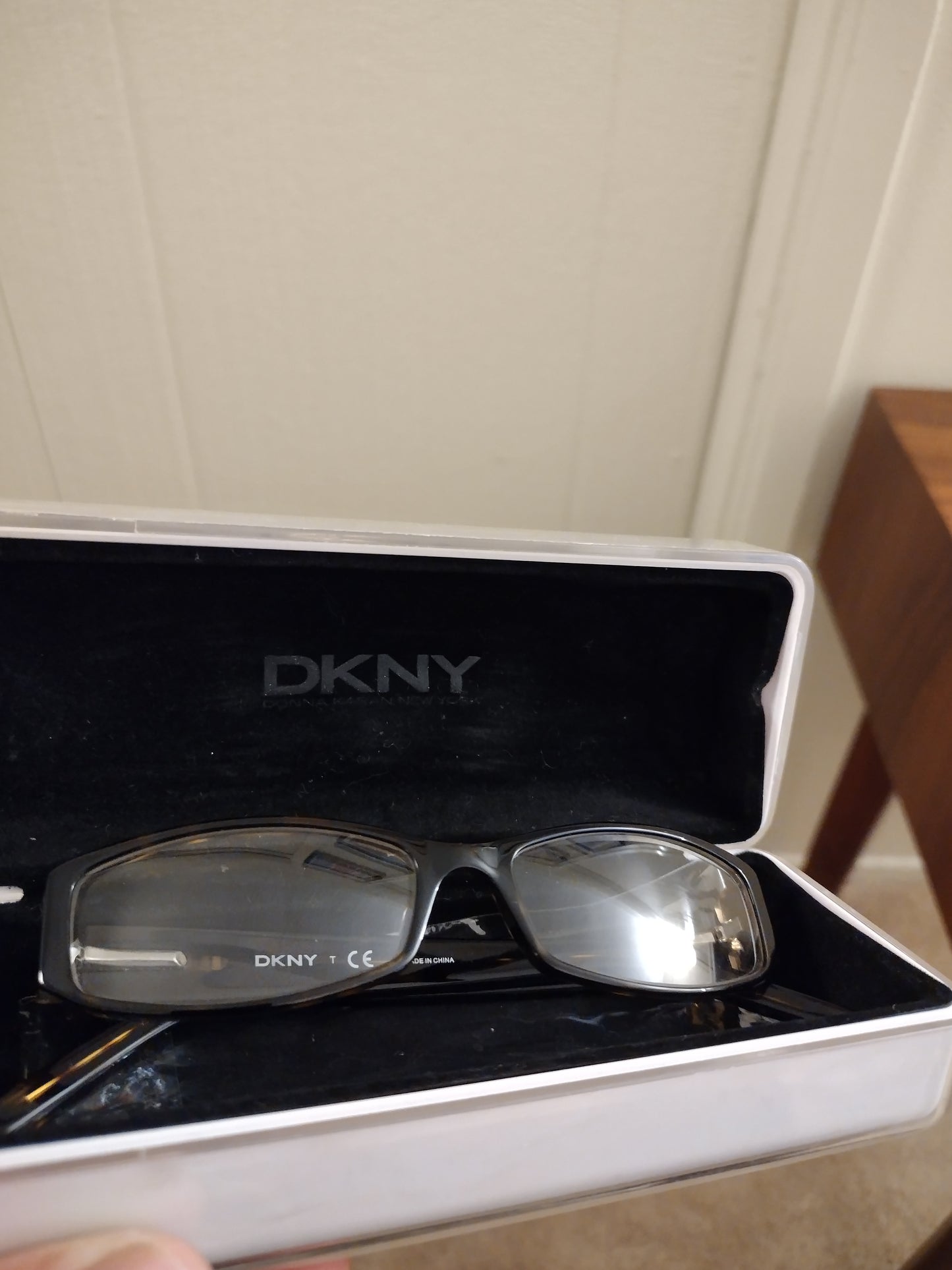 DKNY Donna Karan brown tortoise frames