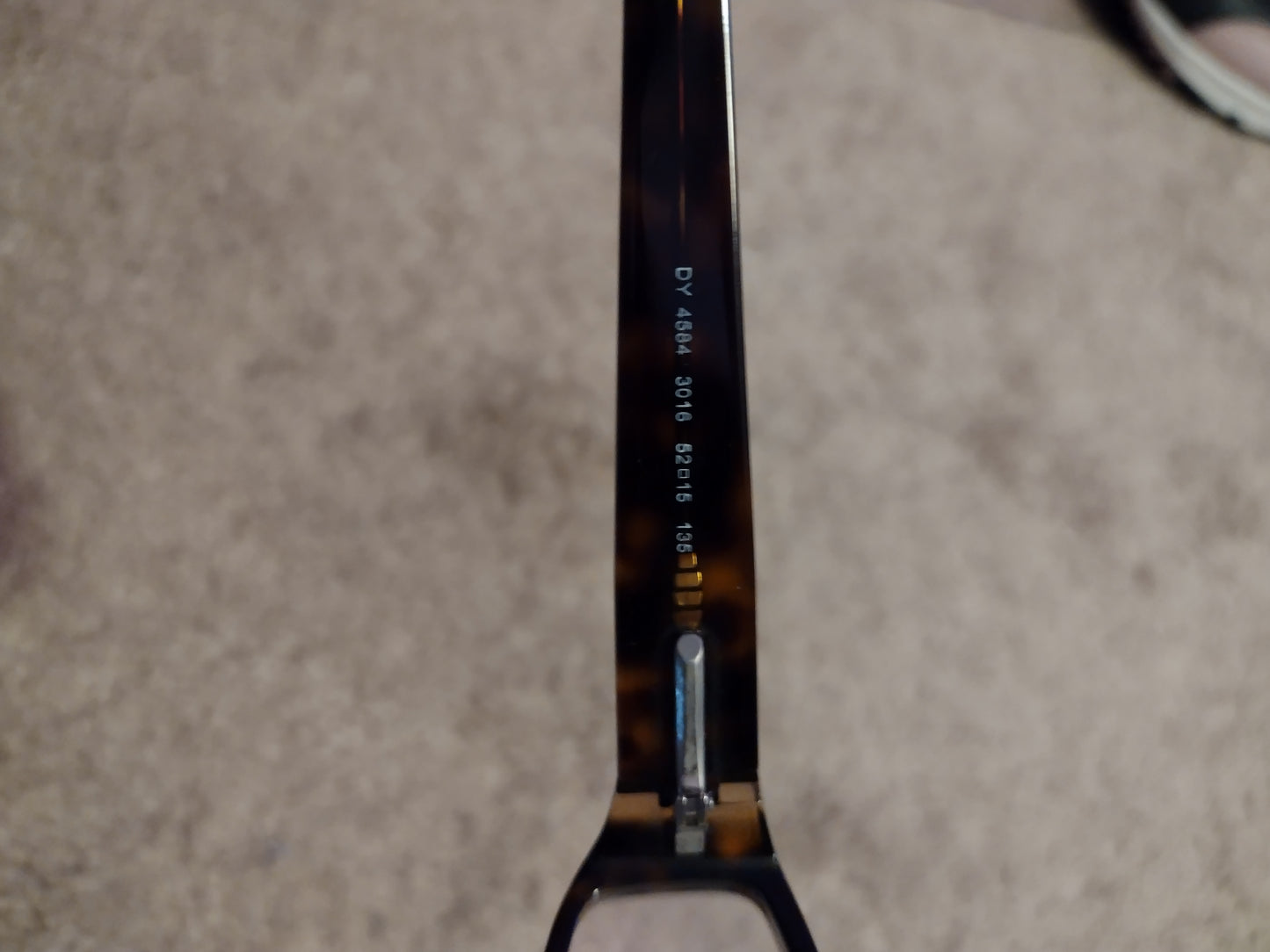 DKNY Donna Karan brown tortoise frames