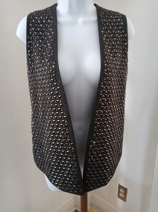 Zara Collection Women's Sleeveless Vest Top Grey