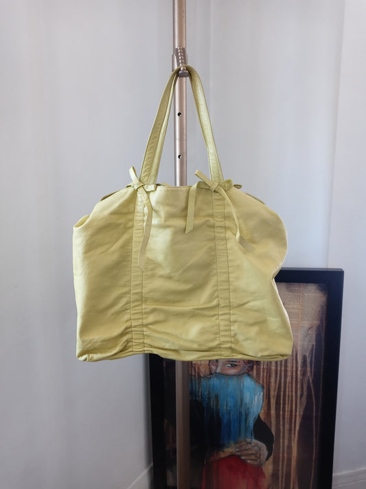 DKNY Lime Green Traveler Tote